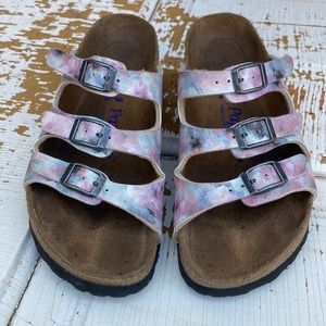 💙Papillo Birkenstock Florida pixel Rose Sandal